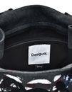 Desigual Mickey Studs Khiva Shopping Bag Denim Dark Grey Desigual Mickey Studs Khiva Shopping Bag Denim Dark Grey
