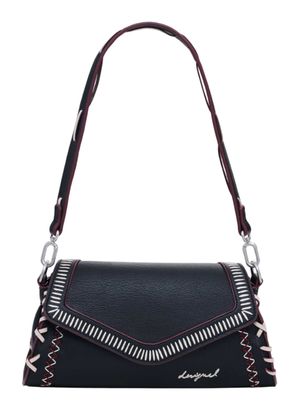 Desigual Zarauz Manhattan Pespuntes Crossbody Bag Black