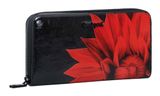 Desigual Mone Flowerina Fiona Long Wallet Black Desigual Mone Flowerina Fiona Long Wallet Black