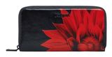 Desigual Mone Flowerina Fiona Long Wallet Black Desigual Mone Flowerina Fiona Long Wallet Black
