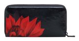 Desigual Mone Flowerina Fiona Long Wallet Black Desigual Mone Flowerina Fiona Long Wallet Black