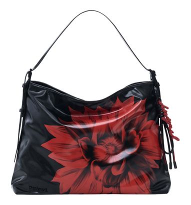 Desigual Buxton Flowerina Shoulder Bag Black
