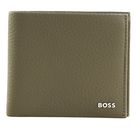 BOSS New Crosstown 4 CC Coin Wallet Open Brown