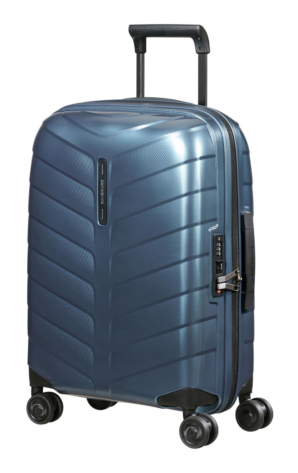 Samsonite Attrix Spinner 55 / 20 Exp. S+ Steel Blue Samsonite Attrix Spinner 55 / 20 Exp. S+ Steel Blue