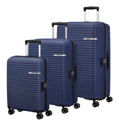 American Tourister Liftoff 3 PC Set D Midnight Blue