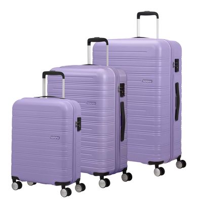 American Tourister High Turn 3 PC Set A Matt Lavender American Tourister High Turn 3 PC Set A Matt Lavender