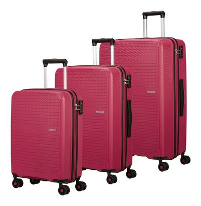 American Tourister Summer Hit 3 PC Set A Viva Magenta American Tourister Summer Hit 3 PC Set A Viva Magenta