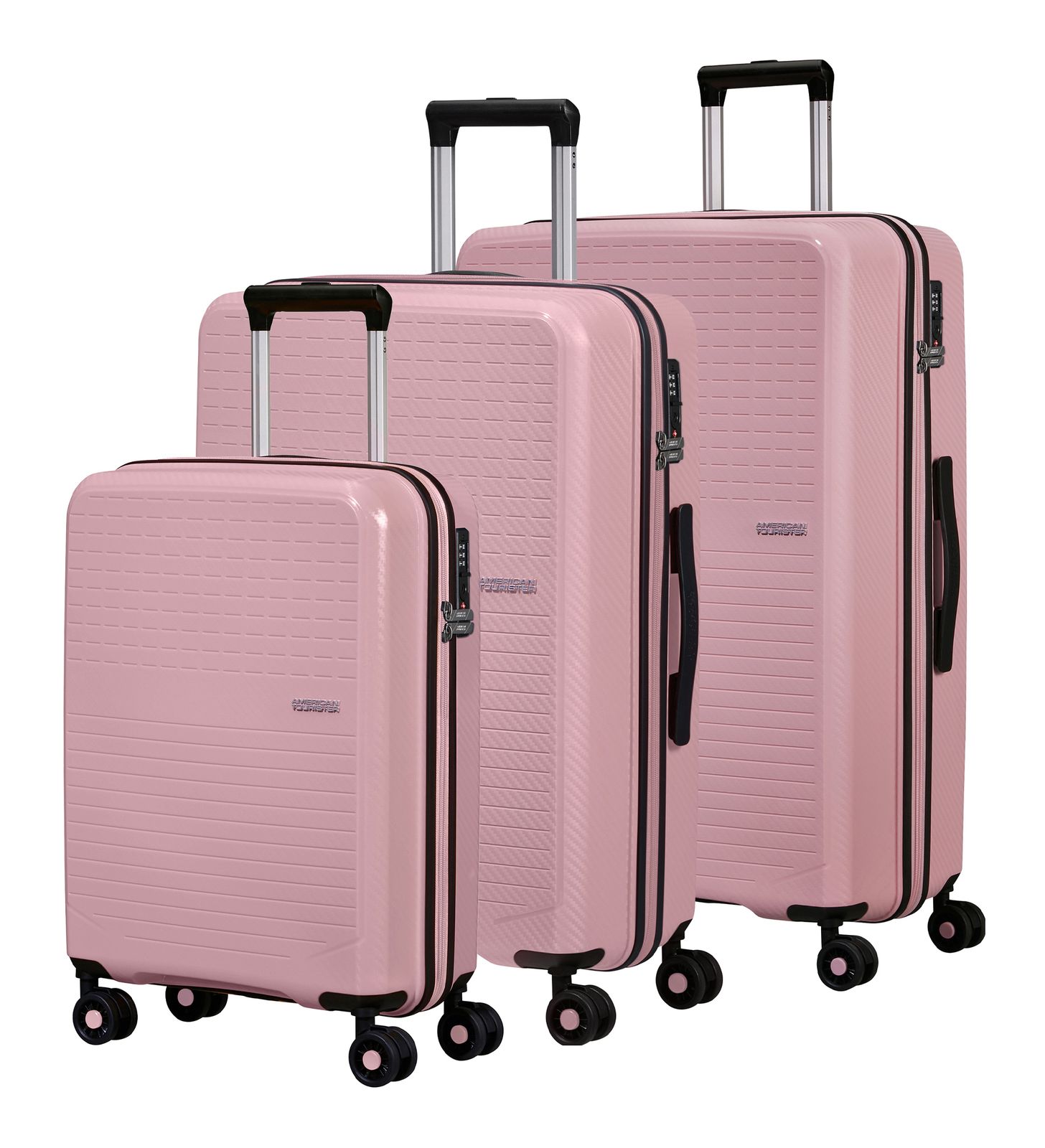 American Tourister Summer Hit 3 PC Set A Blossom Pink American Tourister Summer Hit 3 PC Set A Blossom Pink
