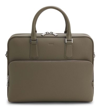 BOSS New Crosstown Document Case Open Brown