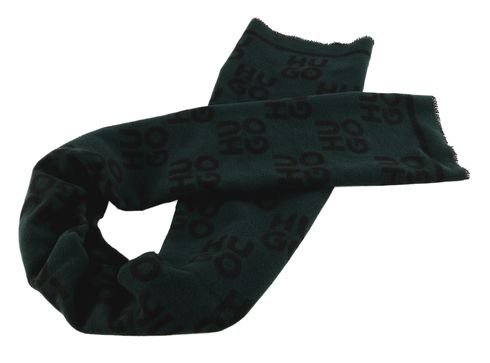 HUGO Martyn Scarf Open Green