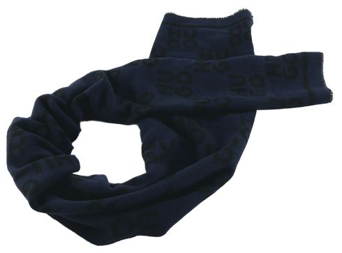 HUGO Martyn Scarf Navy