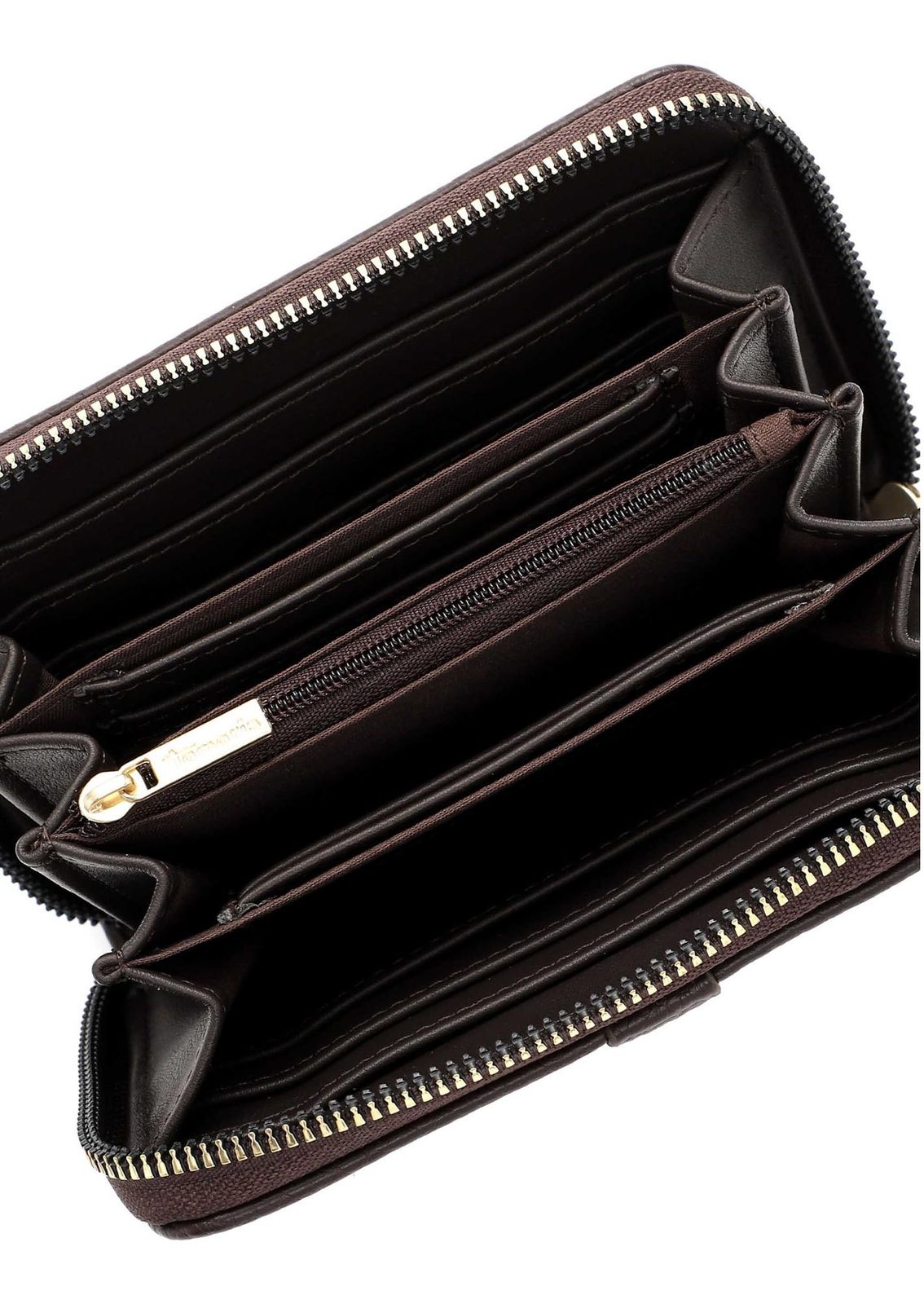 Tamaris TAS Ghalia Zip Around Wallet Brown Tamaris TAS Ghalia Zip Around Wallet Brown