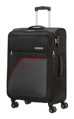 American Tourister Sky Surfer Spinner Exp. TSA M Black / Red