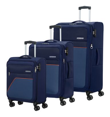 American Tourister Sky Surfer 3 PC Set A Dark Navy