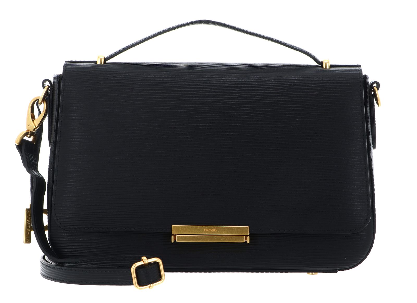 PICARD Calais Crossover Bag with Flap Schwarz