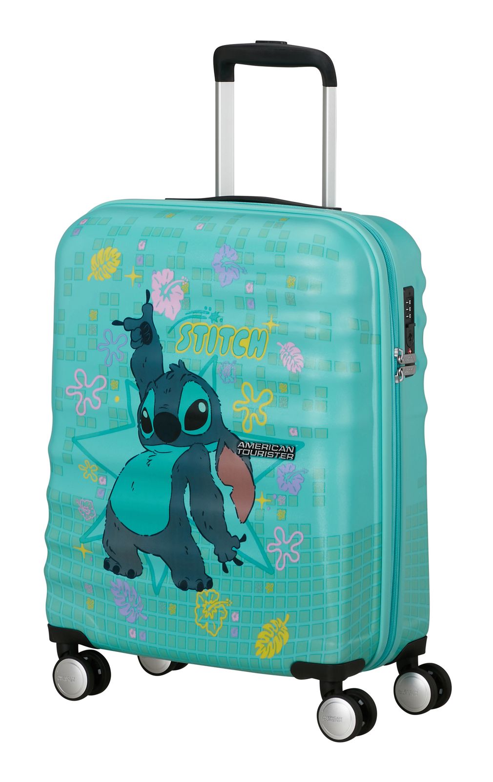 American Tourister Wavebreaker Disney Spinner 55 / 20 TSA Disney FL Stitch Flower American Tourister Wavebreaker Disney Spinner 55 / 20 TSA Disney FL Stitch Flower