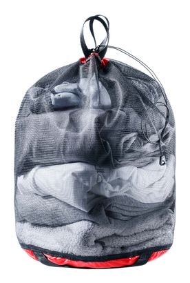 deuter Mesh Sack 5 Cherry - Black