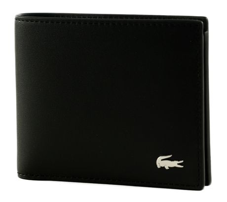LACOSTE Billfold Key Ring Box S Noir KR Ball Jaune Flou