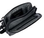 PORSCHE DESIGN Roadster Leather Travel Pouch Black