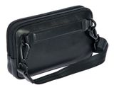 PORSCHE DESIGN Roadster Leather Travel Pouch Black