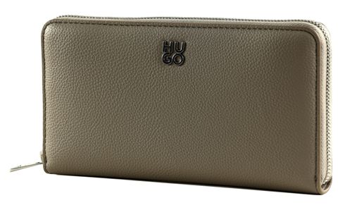 HUGO Chris 2.0 Zip Around Wallet Light Beige