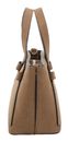 abro Leather Suede COSMO Mini Handbag Camel