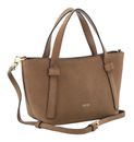 abro Leather Suede COSMO Mini Handbag Camel