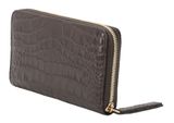 abro Leather Cocco Mondial Wallet Dark Brown