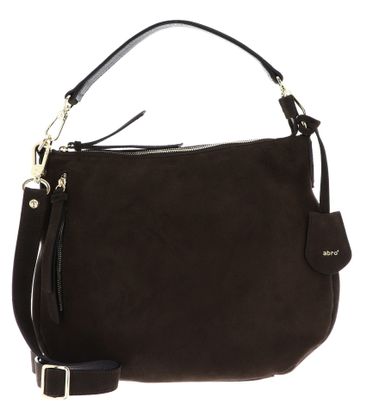 abro Leather Suede Tote Bag JUNA Dark Brown abro Leather Suede Tote Bag JUNA Dark Brown