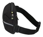 Samsonite Securipak Waist Bag Black Steel