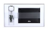 LACOSTE CC Key Ring Box Noir Kr Croc Sinople