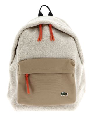 LACOSTE Backpack Colorblock Natural Beige