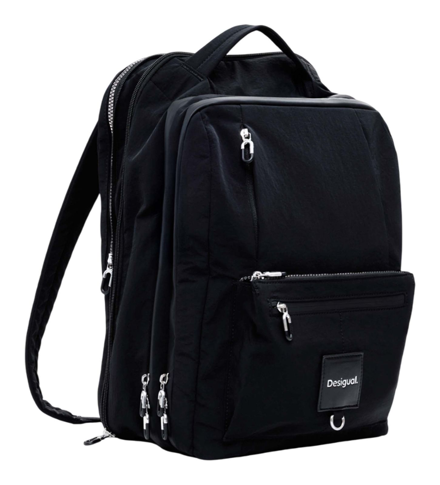 Desigual Asturias Travelling Backpack M Black Desigual Asturias Travelling Backpack M Black