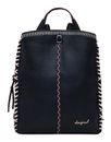 Desigual Manhattan Pespuntes Sumy Big Backpack Black Desigual Manhattan Pespuntes Sumy Big Backpack Black