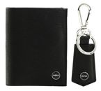 BOSS Gift Set Bifold Wallet / Keyring Black