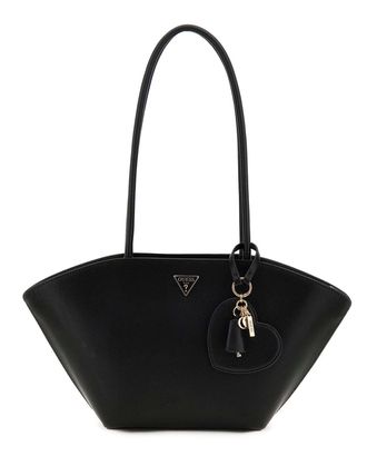 GUESS Bolena Shoulder Satchel Bag Black