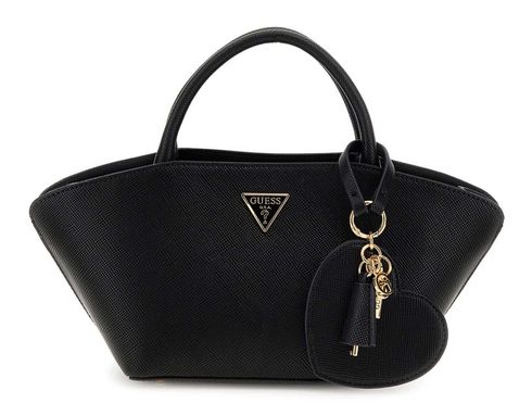 GUESS Bolena Mini Satchel Bag Black