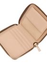 GUESS Cresidia II SLG Zip Around Wallet S Dark Taupe Logo GUESS Cresidia II SLG Zip Around Wallet S Dark Taupe Logo