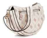 GUESS Silia Mini Convertible Shoulder Bag Vanilla Logo