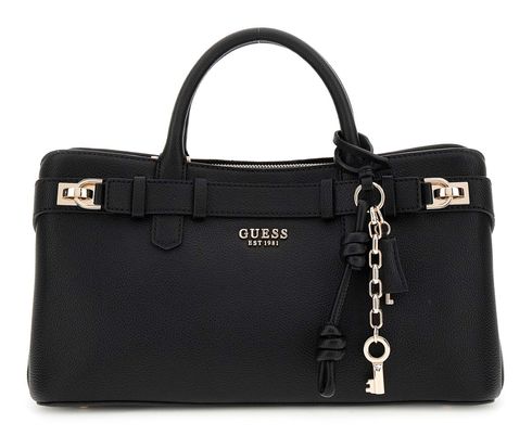 GUESS Gregoria Girlfriend Satchel Black GUESS Gregoria Girlfriend Satchel Black