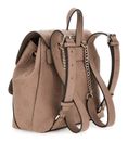 GUESS Cresidia II Flap Backpack S Dark Taupe Logo GUESS Cresidia II Flap Backpack S Dark Taupe Logo