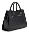 GUESS Cresidia II Society Satchel Black Logo
