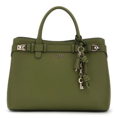 GUESS Gregoria Large Girlfriend Satchel Olive