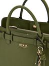 GUESS Gregoria Large Girlfriend Satchel Olive GUESS Gregoria Large Girlfriend Satchel Olive