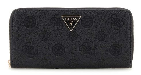 GUESS Cresidia II SLG Large Zip Around Wallet L Black