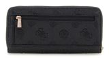 GUESS Cresidia II SLG Large Zip Around Wallet L Black GUESS Cresidia II SLG Large Zip Around Wallet L Black