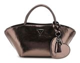 GUESS Bolena Mini Satchel Bag Pewter GUESS Bolena Mini Satchel Bag Pewter