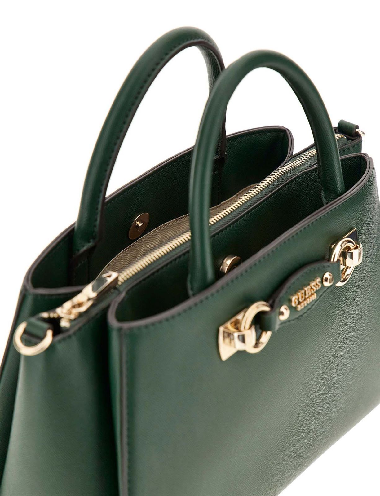 GUESS Mimina Girlfriend Satchel Forest GUESS Mimina Girlfriend Satchel Forest