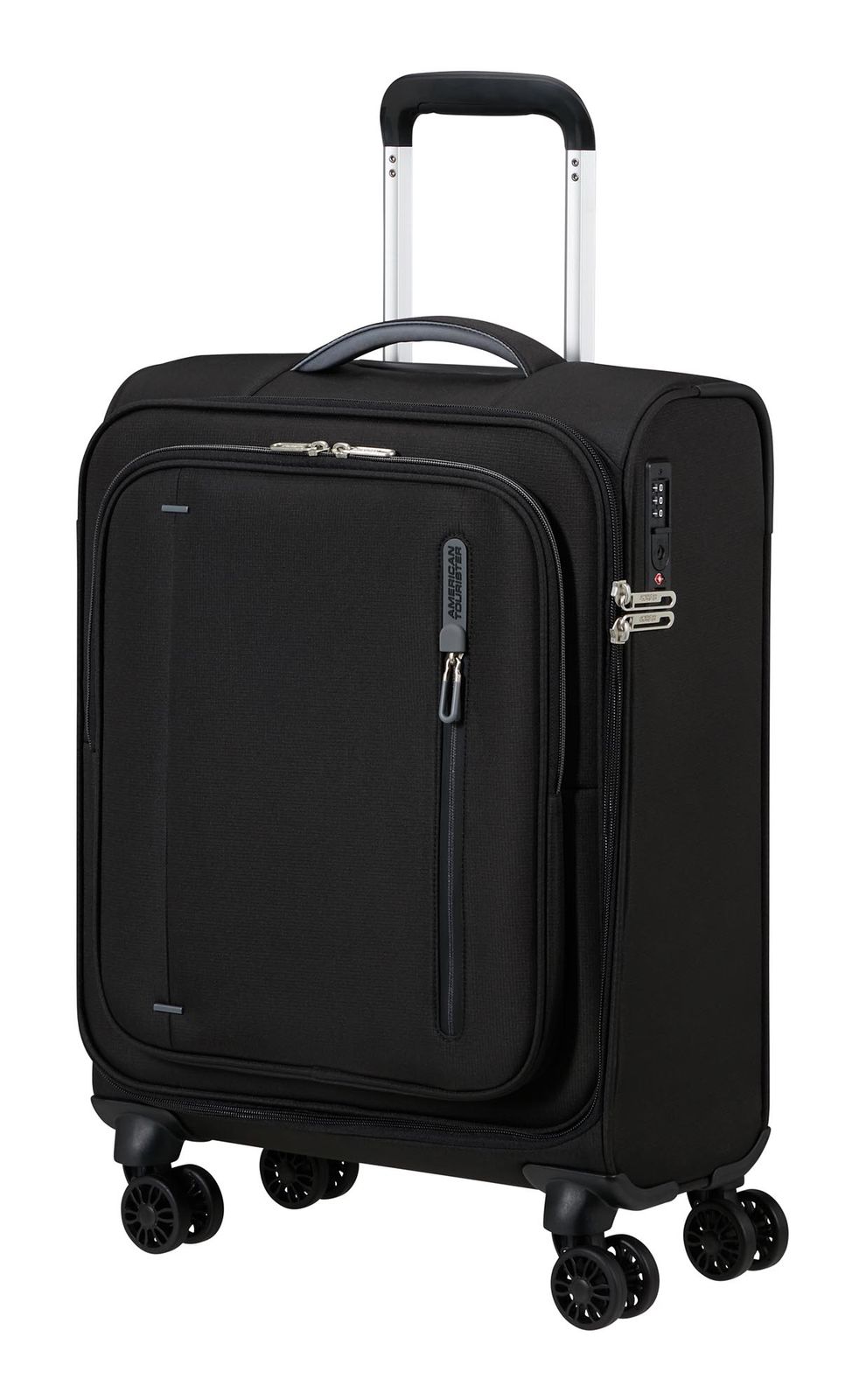 American Tourister Cloudrider Spinner TSA S Jet Black American Tourister Cloudrider Spinner TSA S Jet Black
