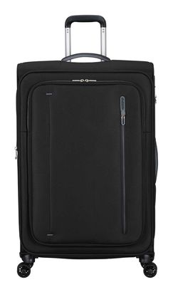 American Tourister Cloudrider Spinner Exp. TSA L Jet Black